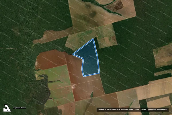 Imagem de satélite de Fazenda Rafaela - Fazenda Rafaela em Paranatinga - MT