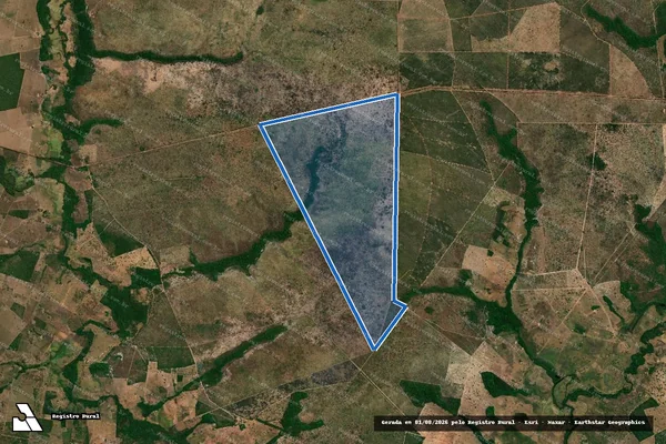 Imagem de satélite de FAZENDA SÃO JOÃO - 001 em São Pedro dos Crentes - MA