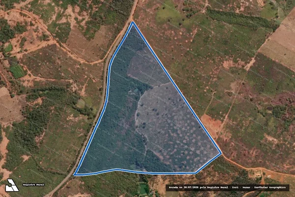 Imagem de satélite de Fazenda Nova Índia - Parte 1 em Taiobeiras - MG