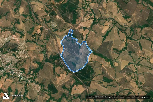 Imagem de satélite de LUGAR DEN. PEDREGULHO - Parte 1 em Andrelândia - MG