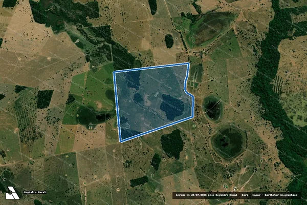 Imagem de satélite de Fazenda Macaranga - Parte 2 em Cáceres - MT