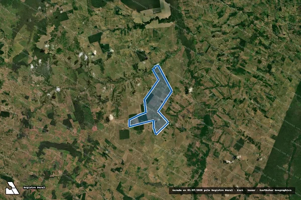 Imagem de satélite de FAZENDA TAQUARY em João Lisboa - MA
