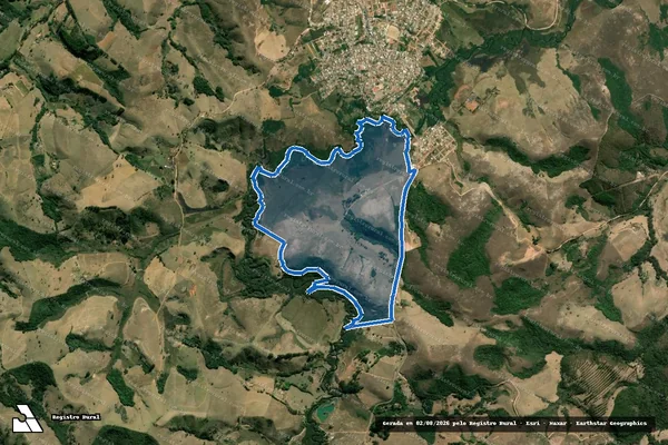 Imagem de satélite de FAZENDA RIO GRANDE - GLEBA-01 em Liberdade - MG