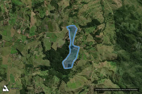 Imagem de satélite de FAZENDA ZIZA - Parcela 1 em Vitória da Conquista - BA