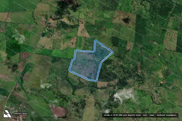 Imagem de satélite de FAZENDA BELA VISTA - Parte 1 em Terra Nova - BA