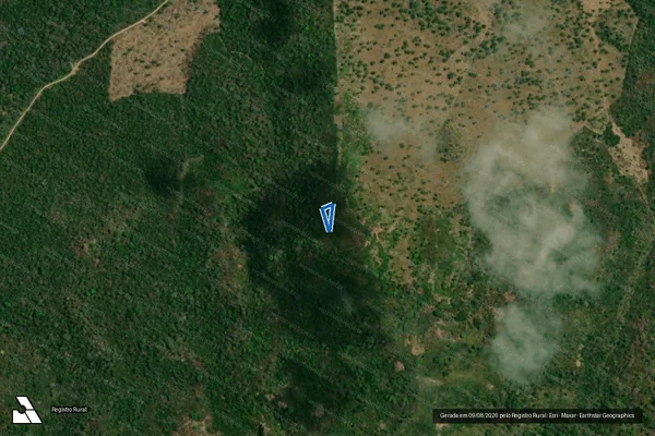 Imagem de satélite de FAZENDA SÃO JOSÉ - LOTE 50 GLEBA DIVISA - PARTE DA GLEBA MUCUÍBA em Montes Altos - MA