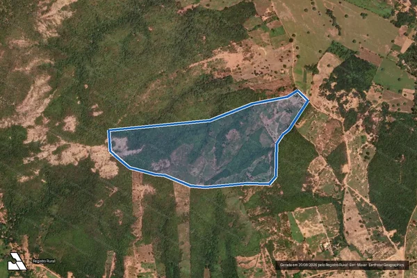 Imagem de satélite de FAZENDA BOA SORTE - Gleba II em Riachão das Neves - BA