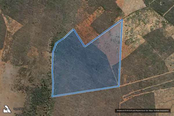 Imagem de satélite de FAZENDA VISTA ALEGRE - Parte 1 em Brumado - BA