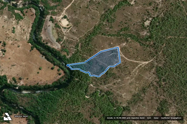 Imagem de satélite de FAZENDA BOA VISTA - Gleba 02 ? Desmembrada em Cavalcante - GO