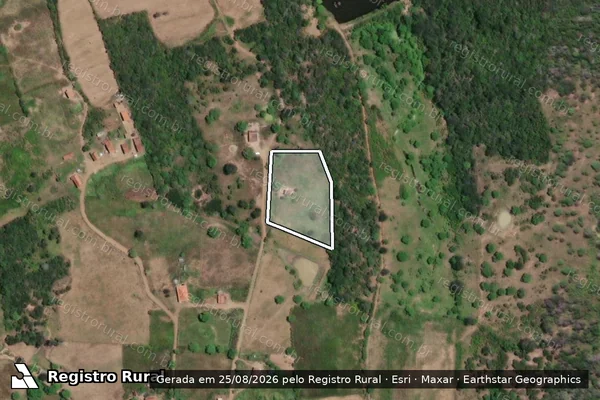 Imagem de satélite de SITIO GRAVATA DOS VELEZ - Parte 1 em Queimadas - PB