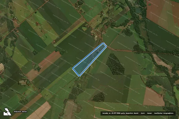 Imagem de satélite de lote nº 18 da quadra nº 35, do NCD - lote nº 18 da quadra nº 35, do NCD em Dourados - MS