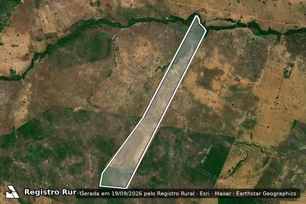 Imagem de satélite de FAZENDA MANDINA - DATA MORRINHOS - 001 em Sítio Novo - MA