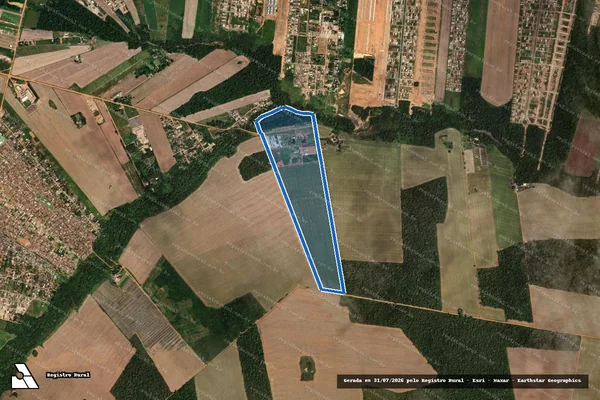 Imagem de satélite de Lote nº 16 - Parcela 1 em Sinop - MT