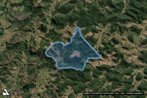 Imagem de satélite de Fazenda Brejão - Fazenda Brejão em Itambacuri - MG