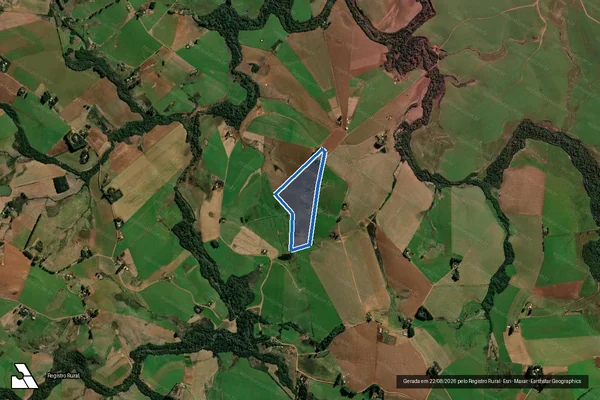 Imagem de satélite de PA Várzea - LOTE 08 em Tupanciretã - RS