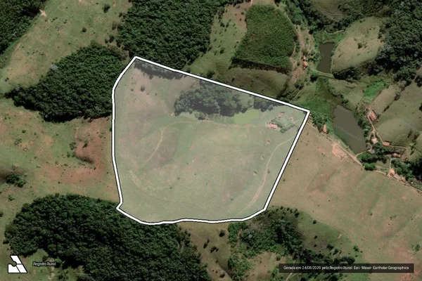 Imagem de satélite de Fazenda São Luiz - Gleba A2 ? Desmembrada em São Luiz do Paraitinga - SP