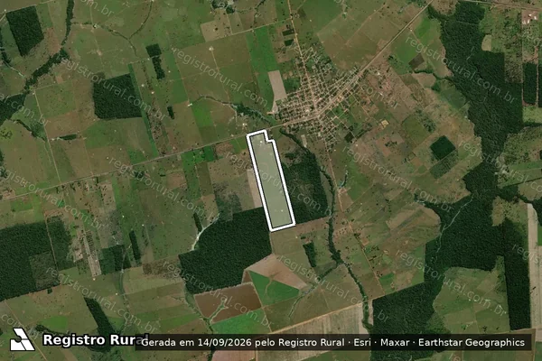 Imagem de satélite de / LOTE 13 - SÍTIO SÃO JOÃO