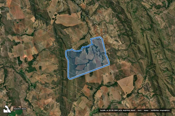 Imagem de satélite de FAZENDAS SÃO JOÃO, VELHA OU BREJÃO, BREJÃO E VELHA em Formosa - GO