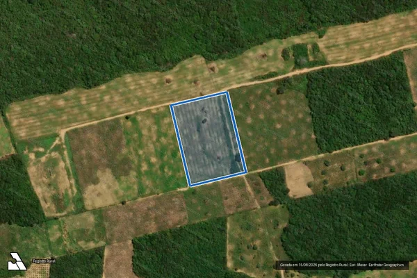Imagem de satélite de SITIO LAGOA NOVA ? LOTE 3628 - Parte 1 em Pereiro - CE