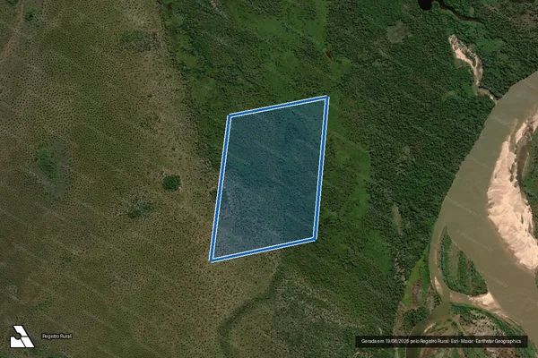 Imagem de satélite de FAZENDA NOVA KÊNIA - Lote 29 em Novo Santo Antônio - MT