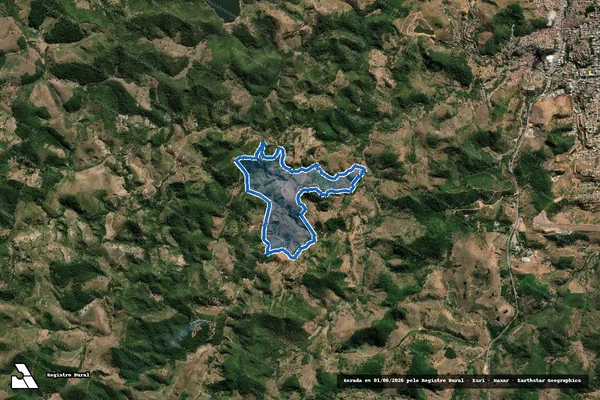 Imagem de satélite de FAZENDA SUIÇA - PARTE 1 em Teófilo Otoni - MG