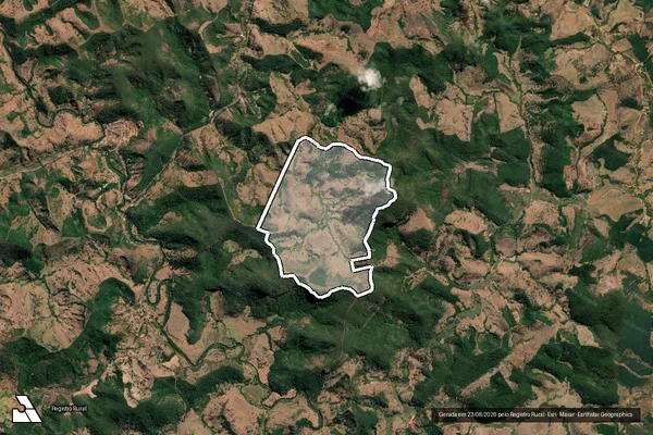 Imagem de satélite de Fazenda Vista Alegre - Parte 1 em Senhora do Porto - MG