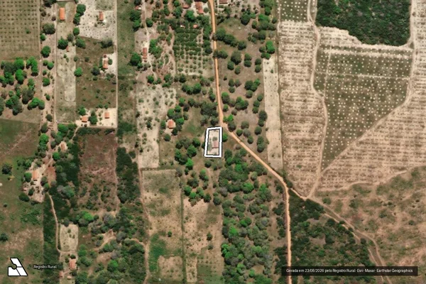 Imagem de satélite de LOTE 0401 - SÍTIO NOVO TEMPO - Parte 1 em Cascavel - CE