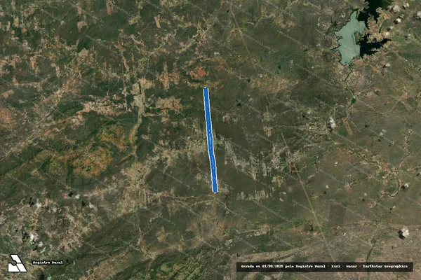 Imagem de satélite de FAZENDA BREJO DO GAMA - FAZENDA BREJO DO GAMA em Mirandiba - PE