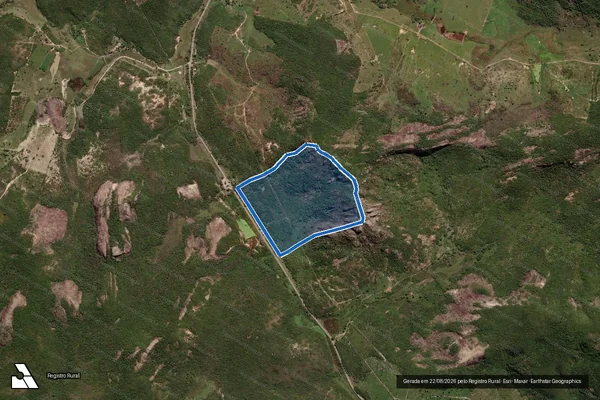 Imagem de satélite de Fazenda Monte Libano - Gleba 01 em Medina - MG