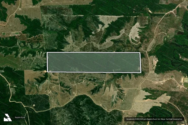 Imagem de satélite de Fazenda Cachoeiro - Parcela 05 em Paragominas - PA
