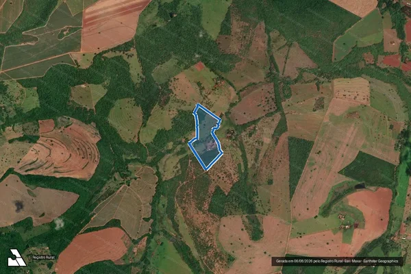 Imagem de satélite de FAZENDA CONCEIÇÃO DE CIMA - Parte 1 em Tupaciguara - MG