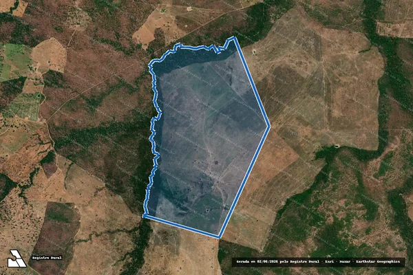Imagem de satélite de FAZENDA MALHADA - 2708GO em Goiatins - TO