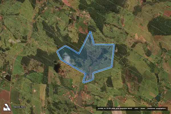 Imagem de satélite de FAZENDA CÓRREGO DO MEIO - Parte 1 em Nerópolis - GO