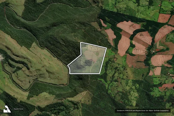 Imagem de satélite de LOTE N. 30-C, GLEBA N. 05, COLONIA TORMENTA - Parcela 1 em Cascavel - PR