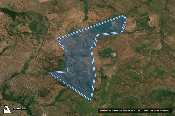 Imagem de satélite de FAZENDA FORMOSA - 001 em Carolina - MA
