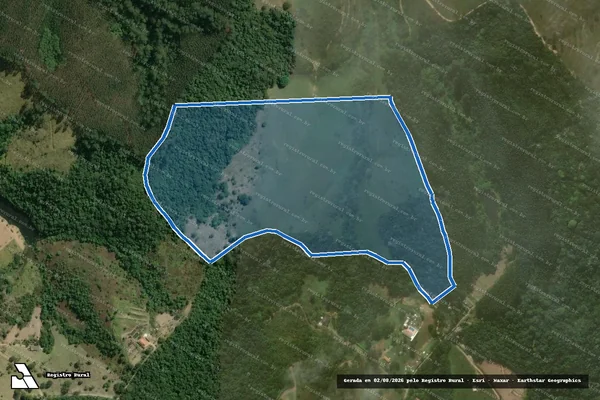 Imagem de satélite de Sítio Josafá - Parte 2 em Guararema - SP