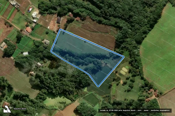 Imagem de satélite de Chacara Mikos ? Cupi, quarteirao da Costeira ? AREA 02 - Parte 1/1 em São José dos Pinhais - PR