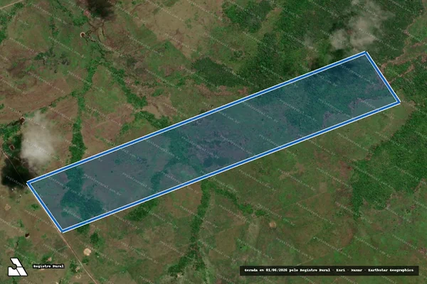 Imagem de satélite de Fazenda Lote 23_25_27_29 - 02 em Junco do Maranhão - MA