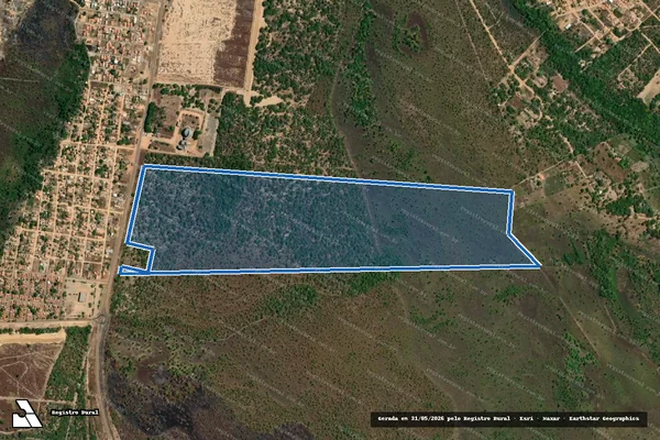 Imagem de satélite de PARTE DA FAZENDA BUENOS AIRES E PARTE DO LOTE 73 DO LOTEAMENTO LAGEADO - 01ª ETAPA - Parte 01 em Pedro Afonso - TO