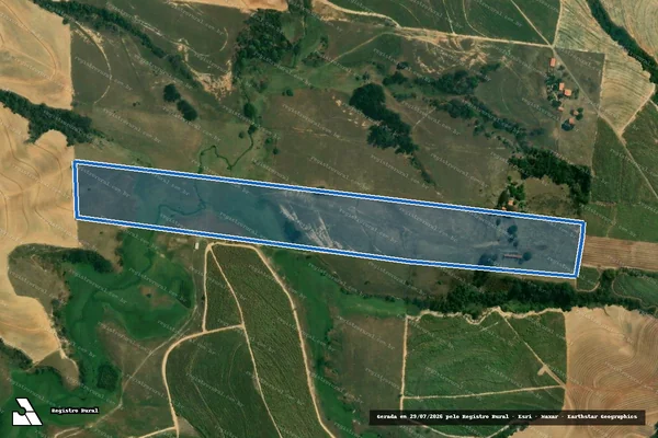 Imagem de satélite de Sítio Boa Vista - PARTE 1 em Mombuca - SP