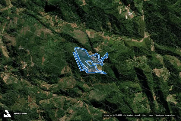 Imagem de satélite — VILA VALSUGANA — Santa Teresa/ES