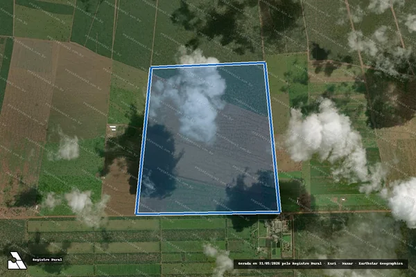 Imagem de satélite de Fazenda Brejinho em Cipó - BA