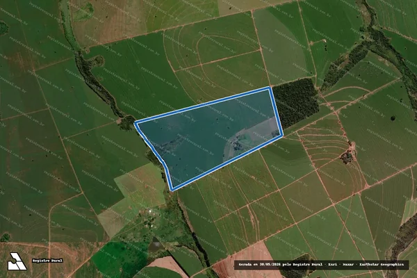 Imagem de satélite de Sitio Sao Jose - Parte 01 em Caarapó - MS