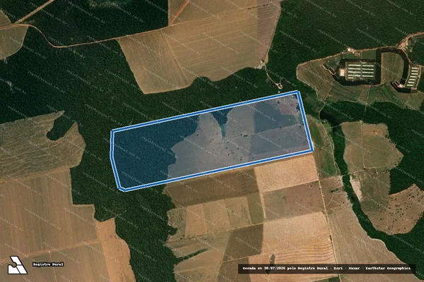 Imagem de satélite de FAZENDA FELTRIN - FAZENDA FELTRIN em Tapurah - MT