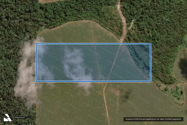 Imagem de satélite de GLEBA CRUZEIRO DO SUL - 001 em Itaúba - MT
