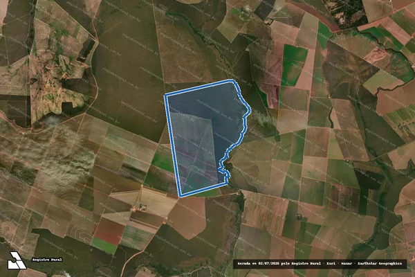 Imagem de satélite de FAZENDA PASSARGADA I - Parte 1 em Primavera do Leste - MT