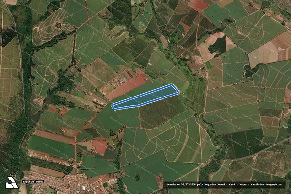 Imagem de satélite de Sítio Blascke - PARTE 1 em Mogi Guaçu - SP