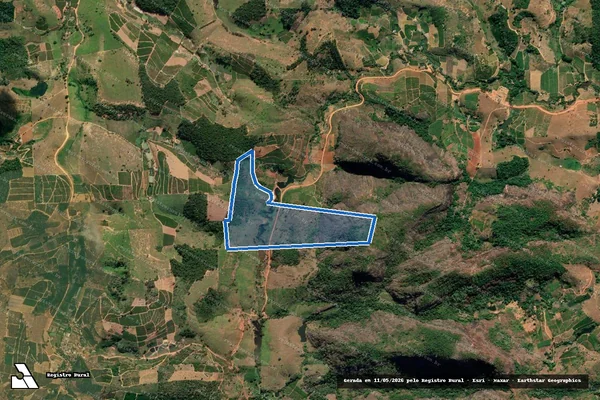 Imagem de satélite de SITIO ORIENTAL em Santa Teresa - ES