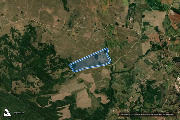 Imagem de satélite de Fazenda Frizzo Damian ? Gleba 1 - Parte 1 em Santiago - RS