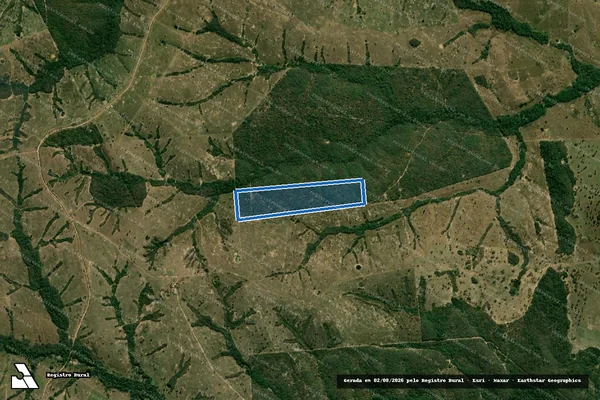 Imagem de satélite de Fazenda Aquária - ÁREA DESMEMBRADA 3 em Bonito - MS